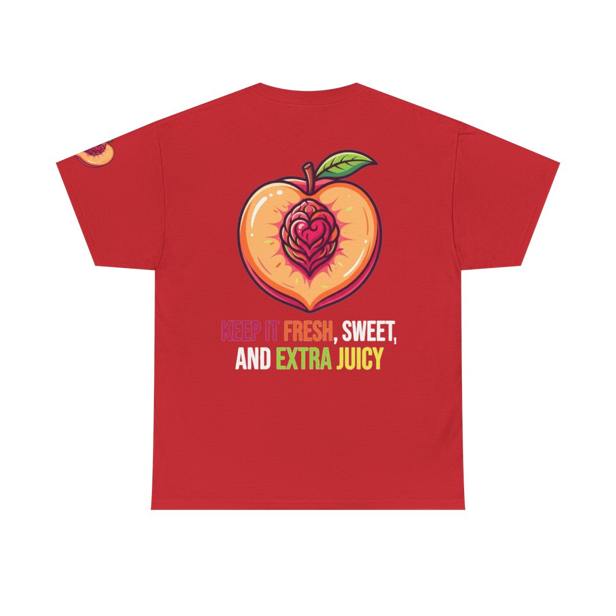 Color: Red | Warm Sweet Juicy Premium Graphic Tee