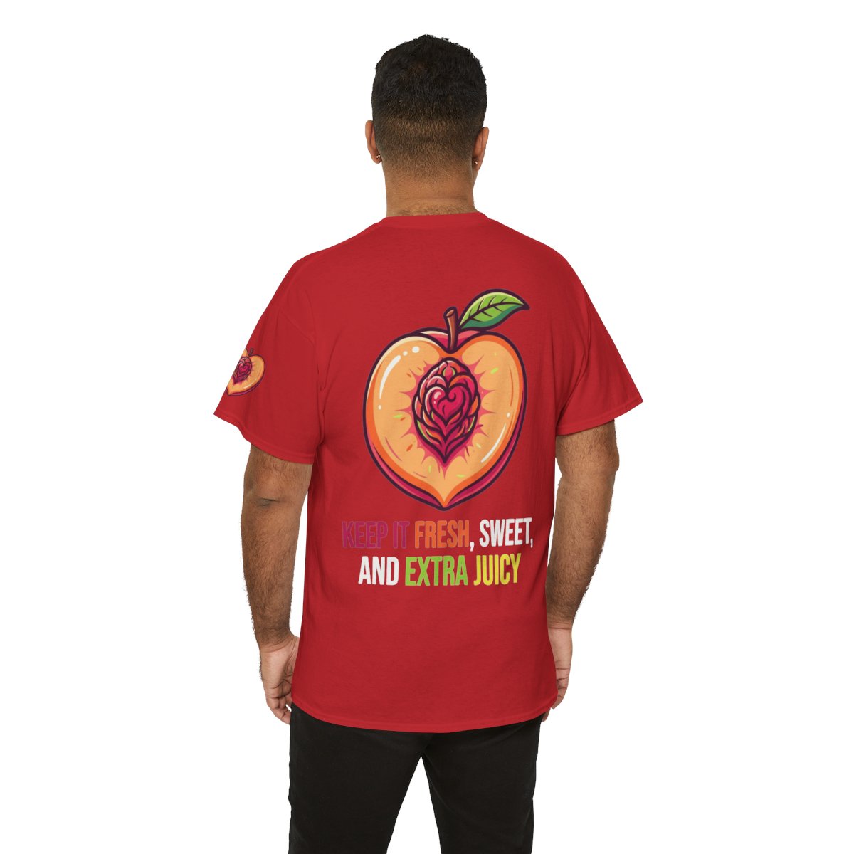 Color: Red | Warm Sweet Juicy Premium Graphic Tee