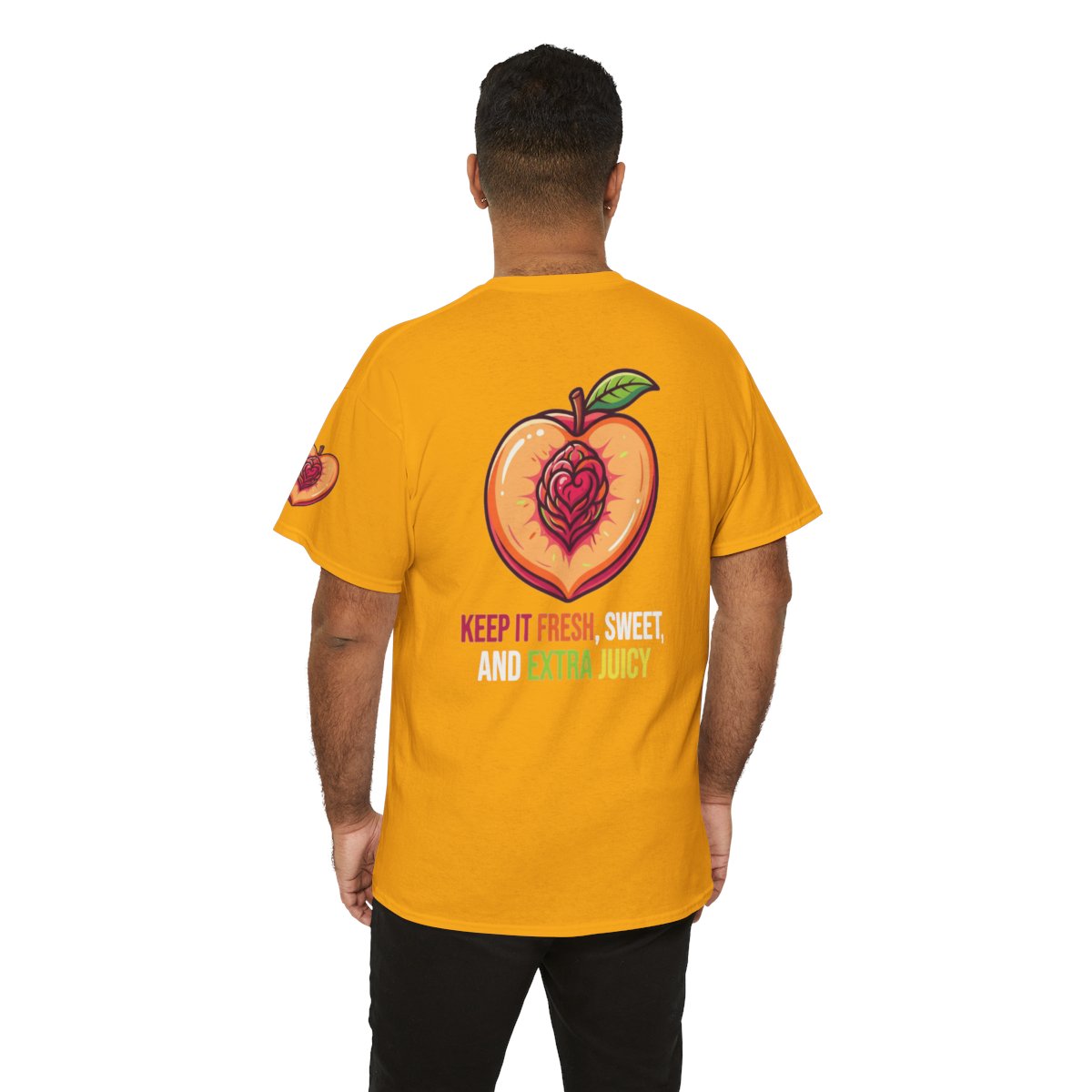 Color: Gold | Warm Sweet Juicy Premium Graphic Tee