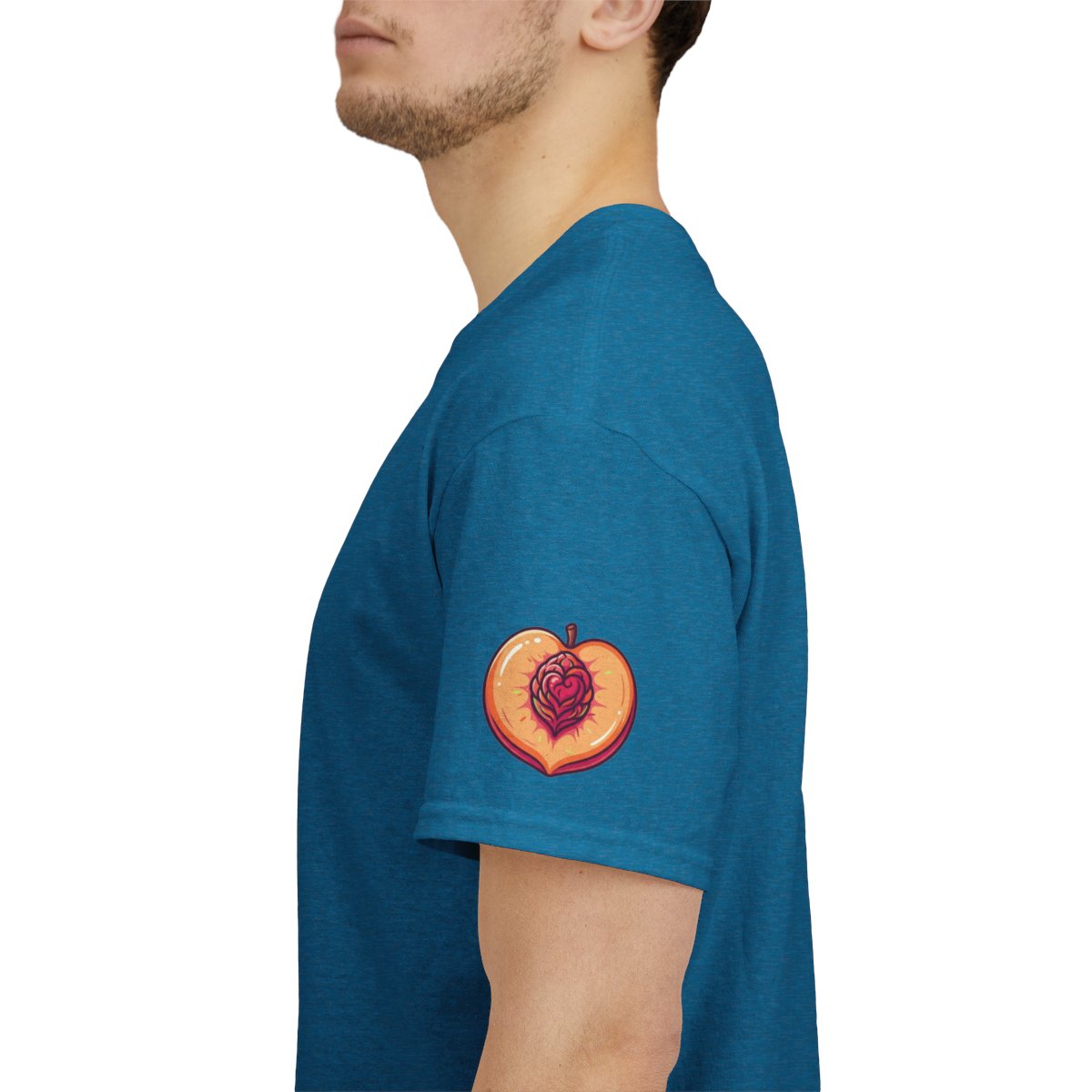 Color: Antique Sapphire | Warm Sweet Juicy Premium Graphic Tee