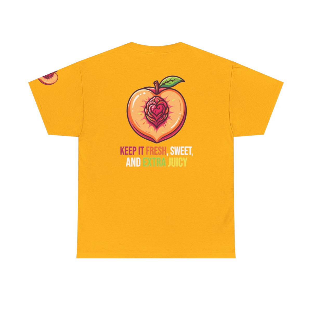 Color: Gold | Warm Sweet Juicy Premium Graphic Tee