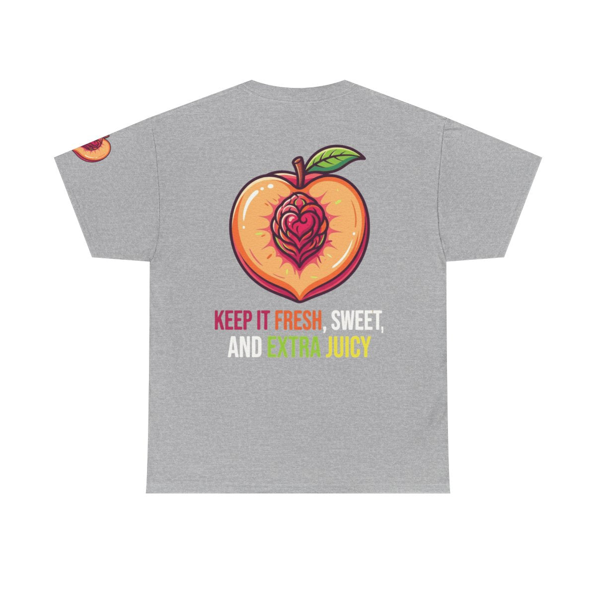 Color: Sport Grey | Warm Sweet Juicy Premium Graphic Tee