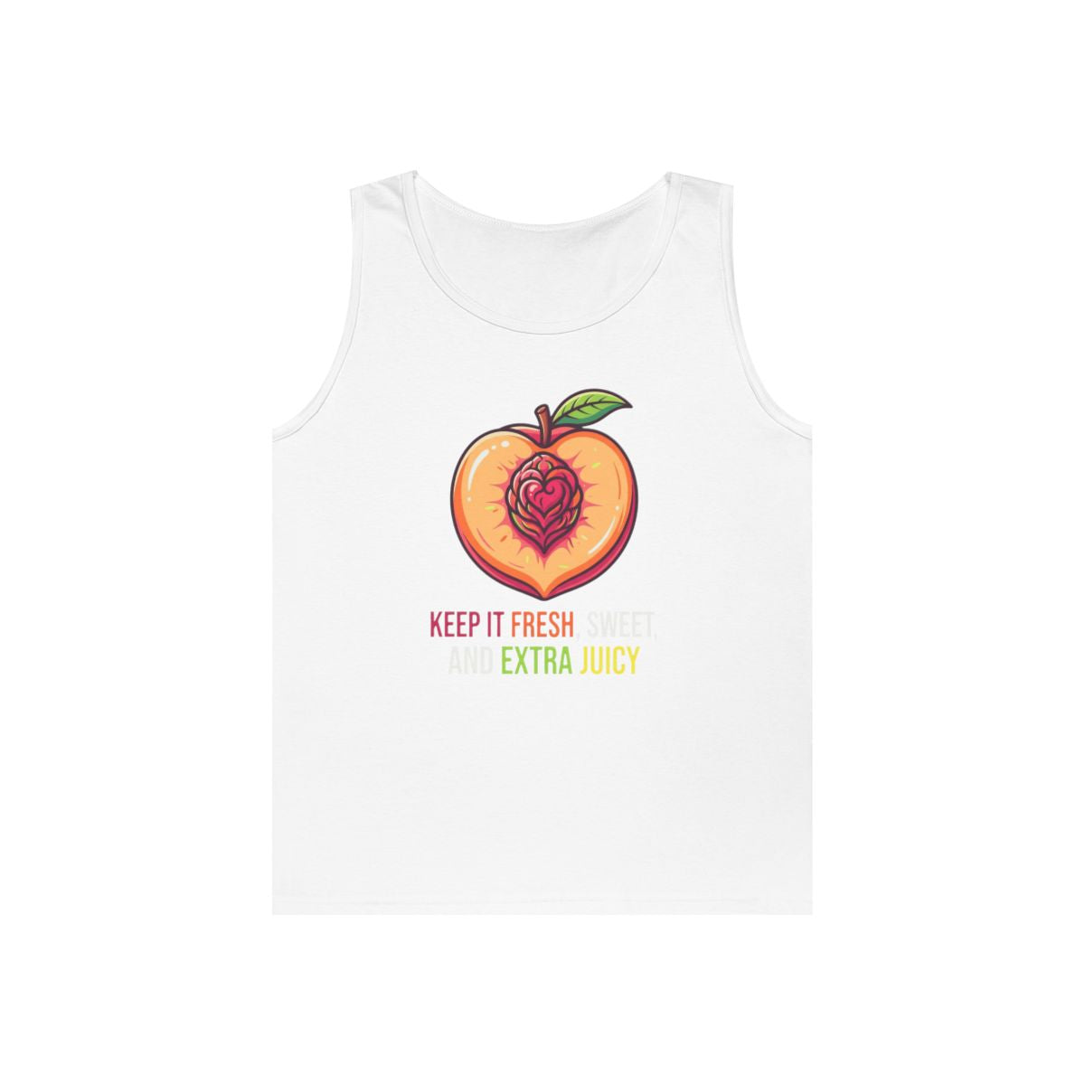 Color: White | Warm Sweet Juicy Tank Top