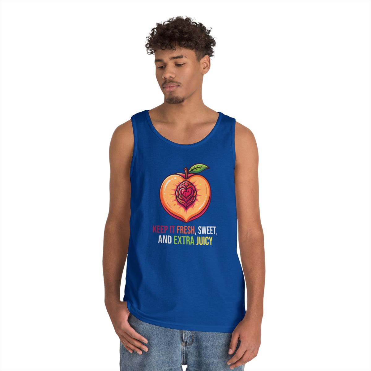 Color: Royal | Warm Sweet Juicy Tank Top