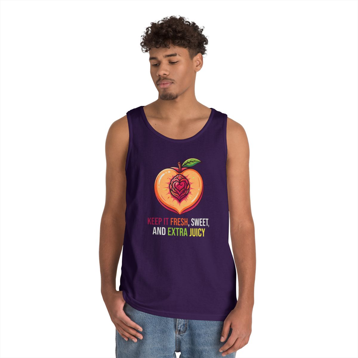 Color: Purple | Warm Sweet Juicy Tank Top