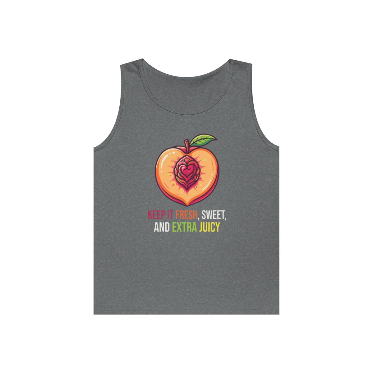 Color: Graphite Heather | Warm Sweet Juicy Tank Top