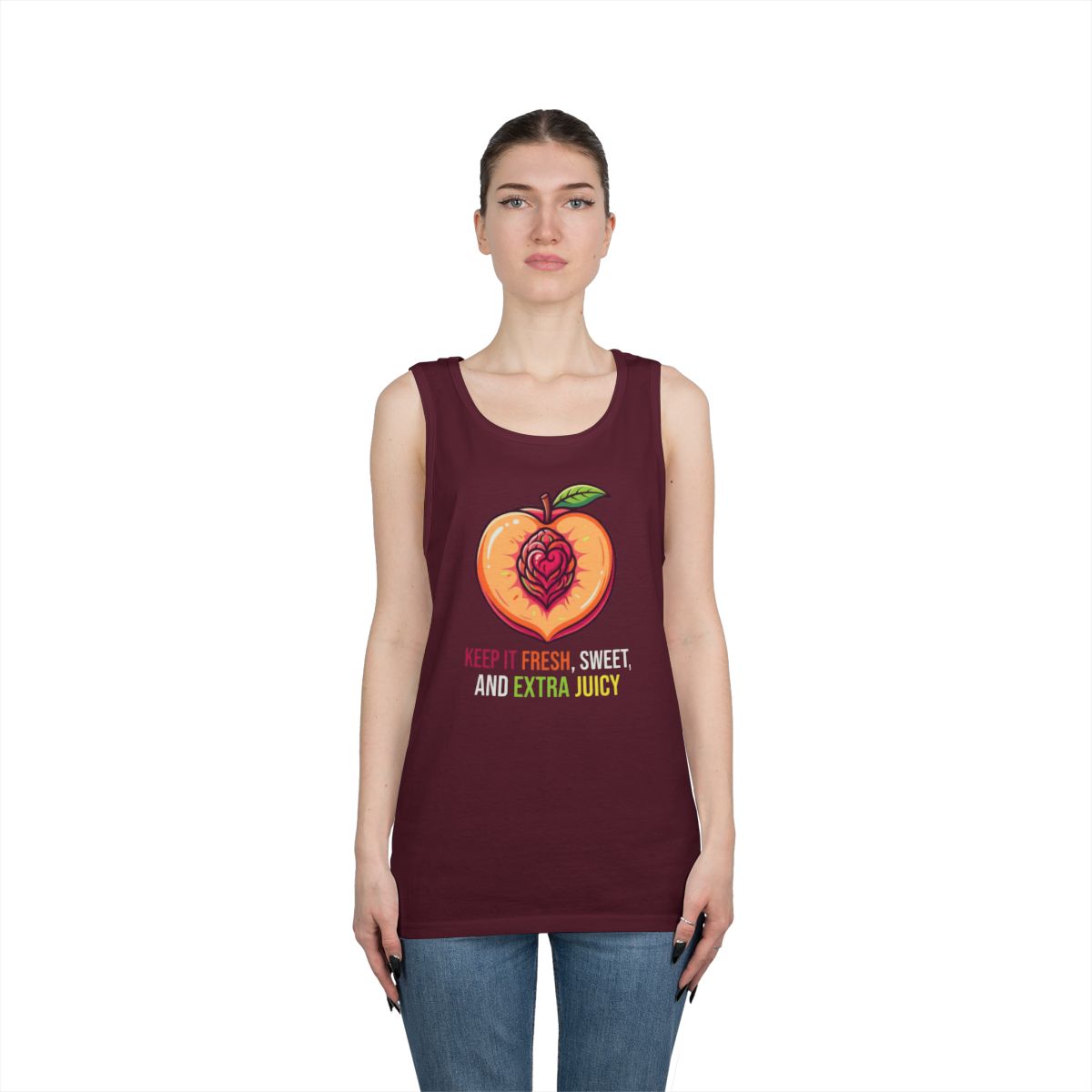 Color: Maroon | Warm Sweet Juicy Tank Top