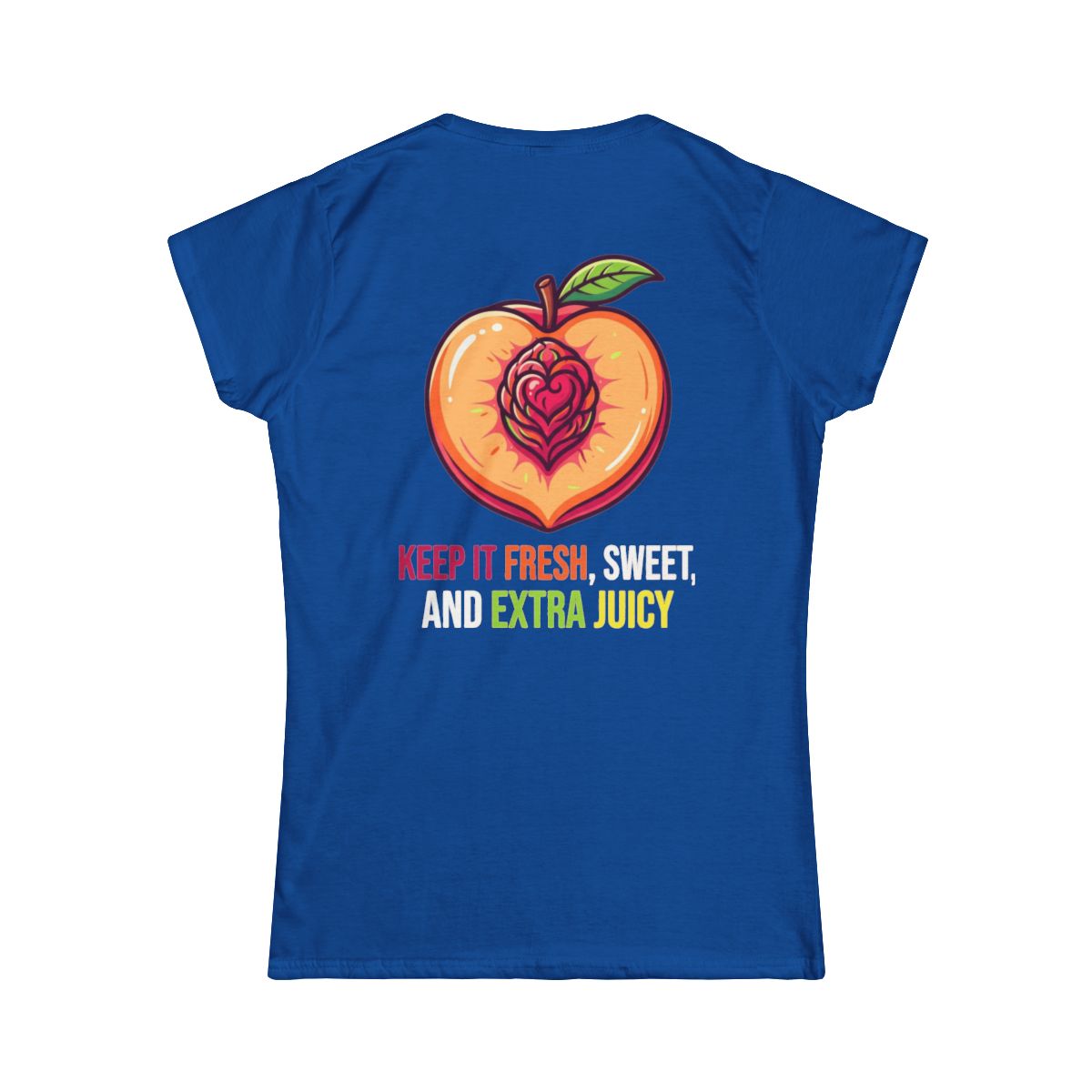 Color: Royal | Warm Sweet Juicy Women's Tee