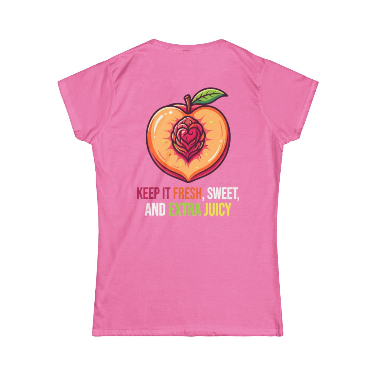 Color: Azalea | Warm Sweet Juicy Women's Tee
