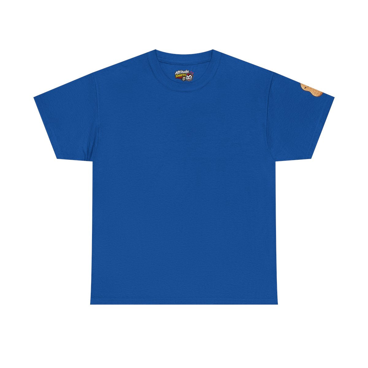 Color: Royal | Warning Contains Nuts Premium Graphic Tee