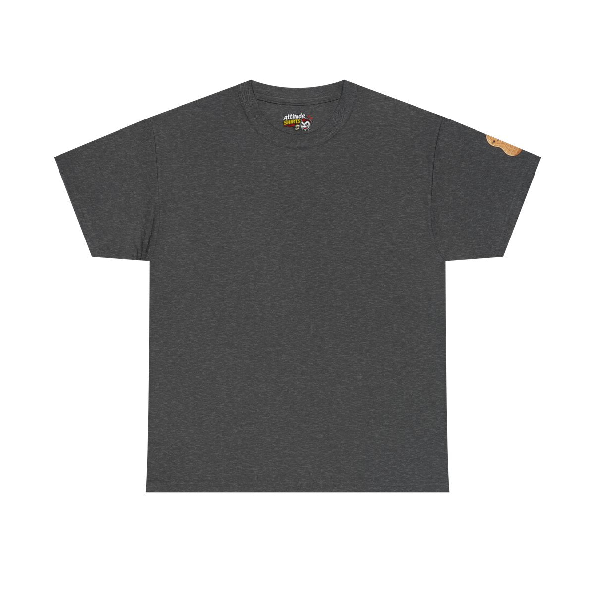 Color: Dark Heather | Warning Contains Nuts Premium Graphic Tee
