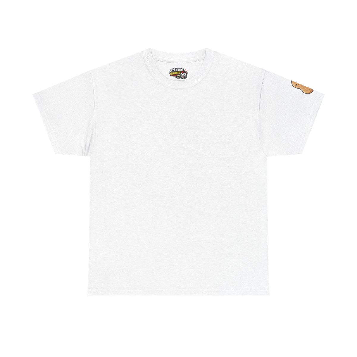 Color: White | Warning Contains Nuts Premium Graphic Tee