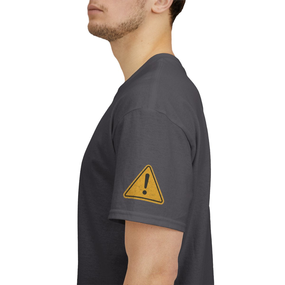 Color: Charcoal | Warning I am The Family Liability Premium Graphic Tee