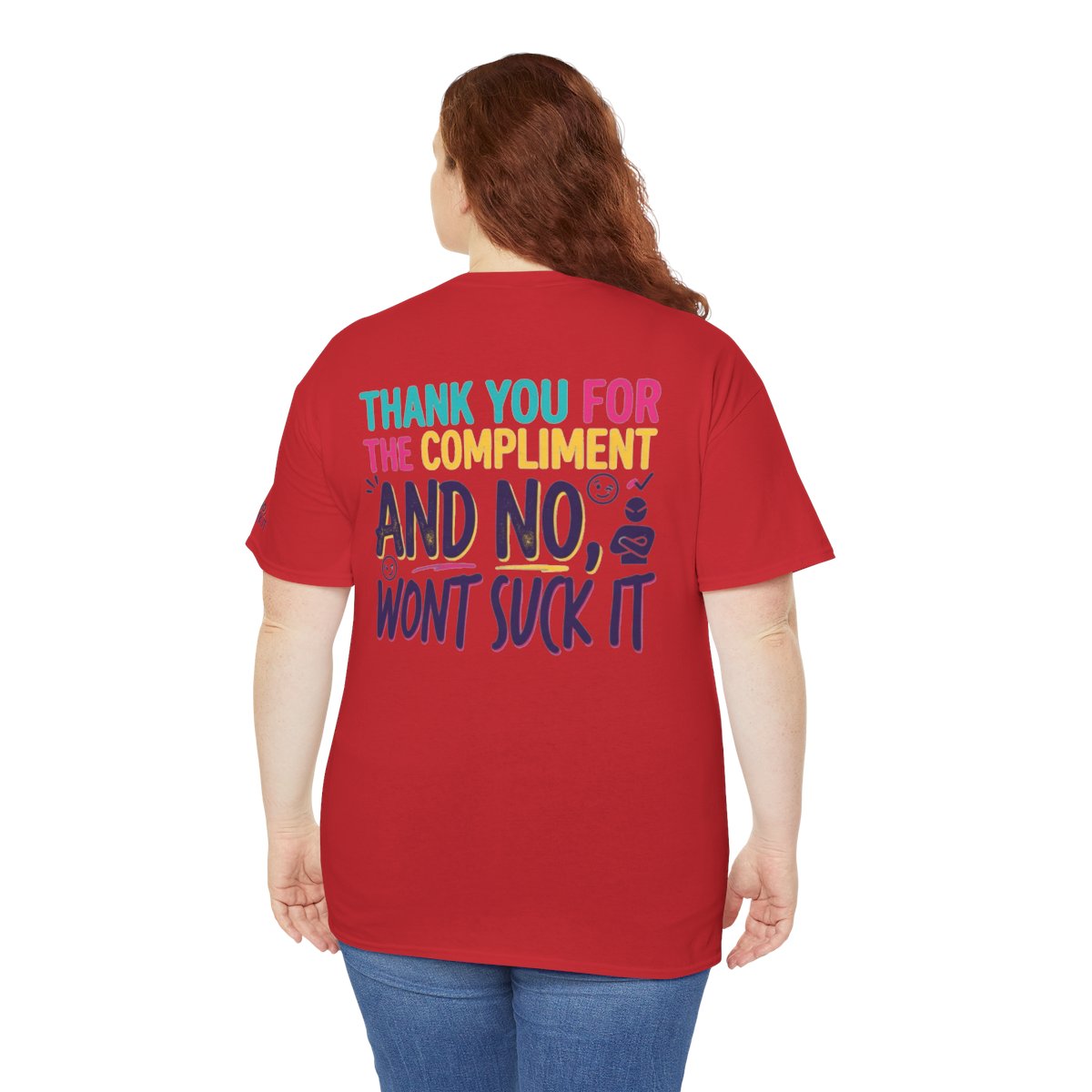 Color: Red | Won't Suck It Premium Graphic Tee