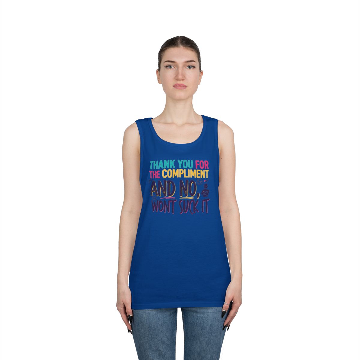 Color: Royal | Won't Suck It Tank Top