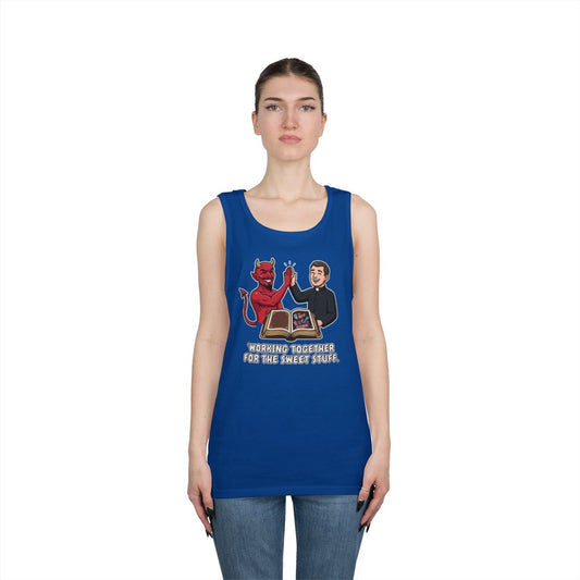 Color: Royal | Working For The Sweet Stuff Tank Top