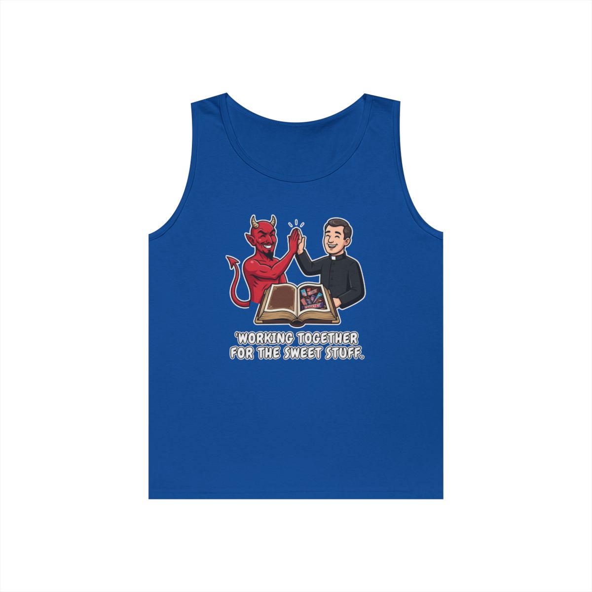 Color: Royal | Working For The Sweet Stuff Tank Top