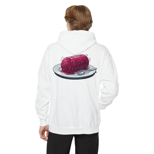 Color: White | Yes It's From A Can Garment-Dyed Hoodie