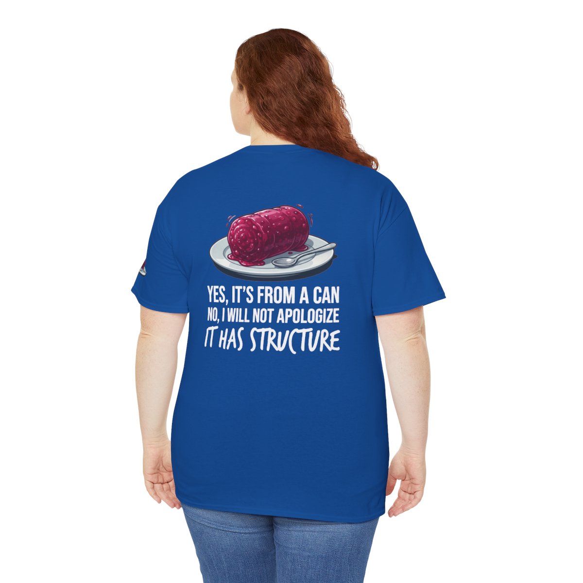Color: Royal | Yes It's From A Can Premium Graphic Tee