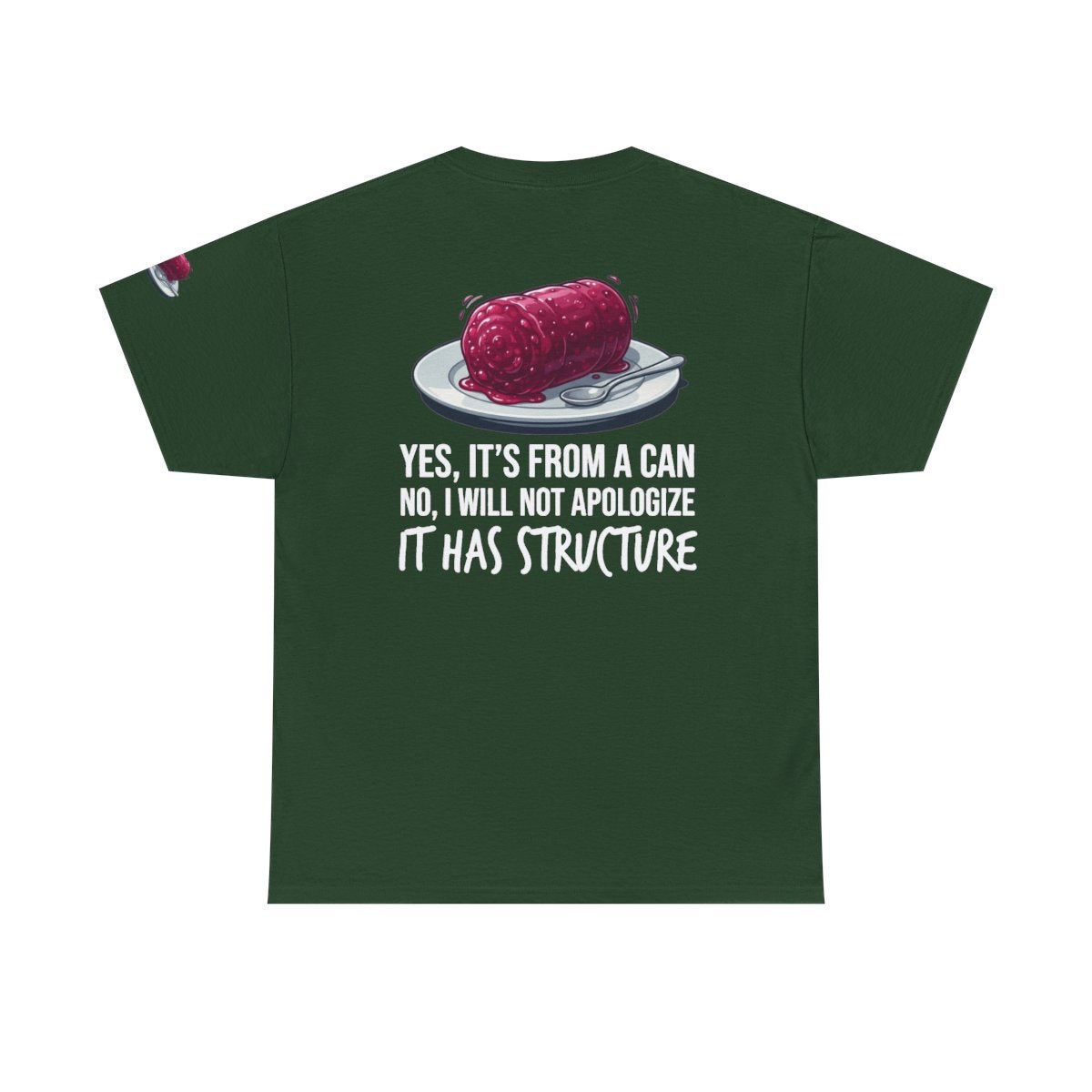 Color: Forest Green | Yes It's From A Can Premium Graphic Tee