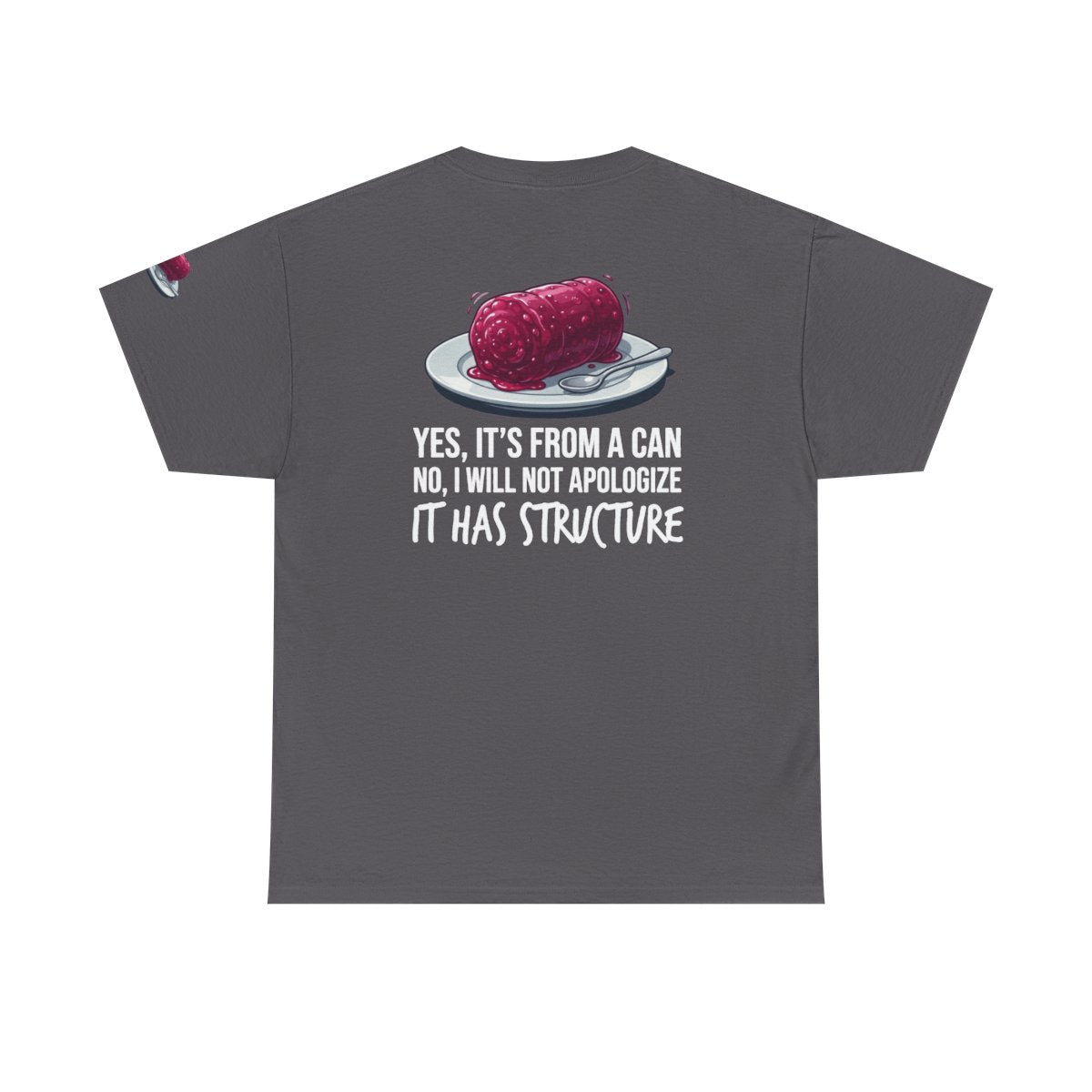 Color: Charcoal | Yes It's From A Can Premium Graphic Tee