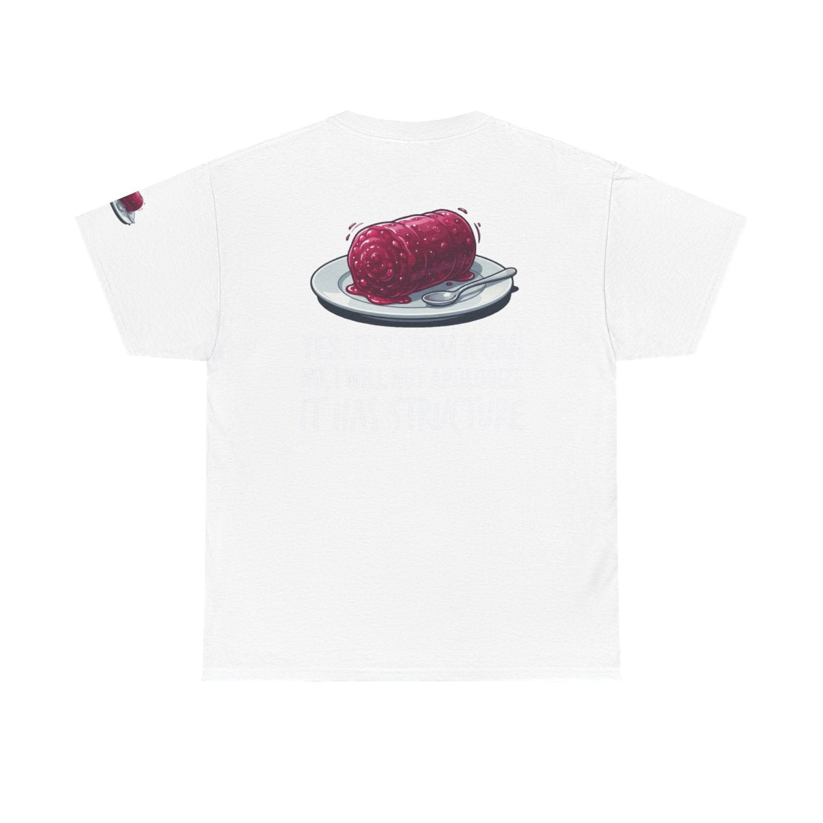 Color: White | Yes It's From A Can Premium Graphic Tee