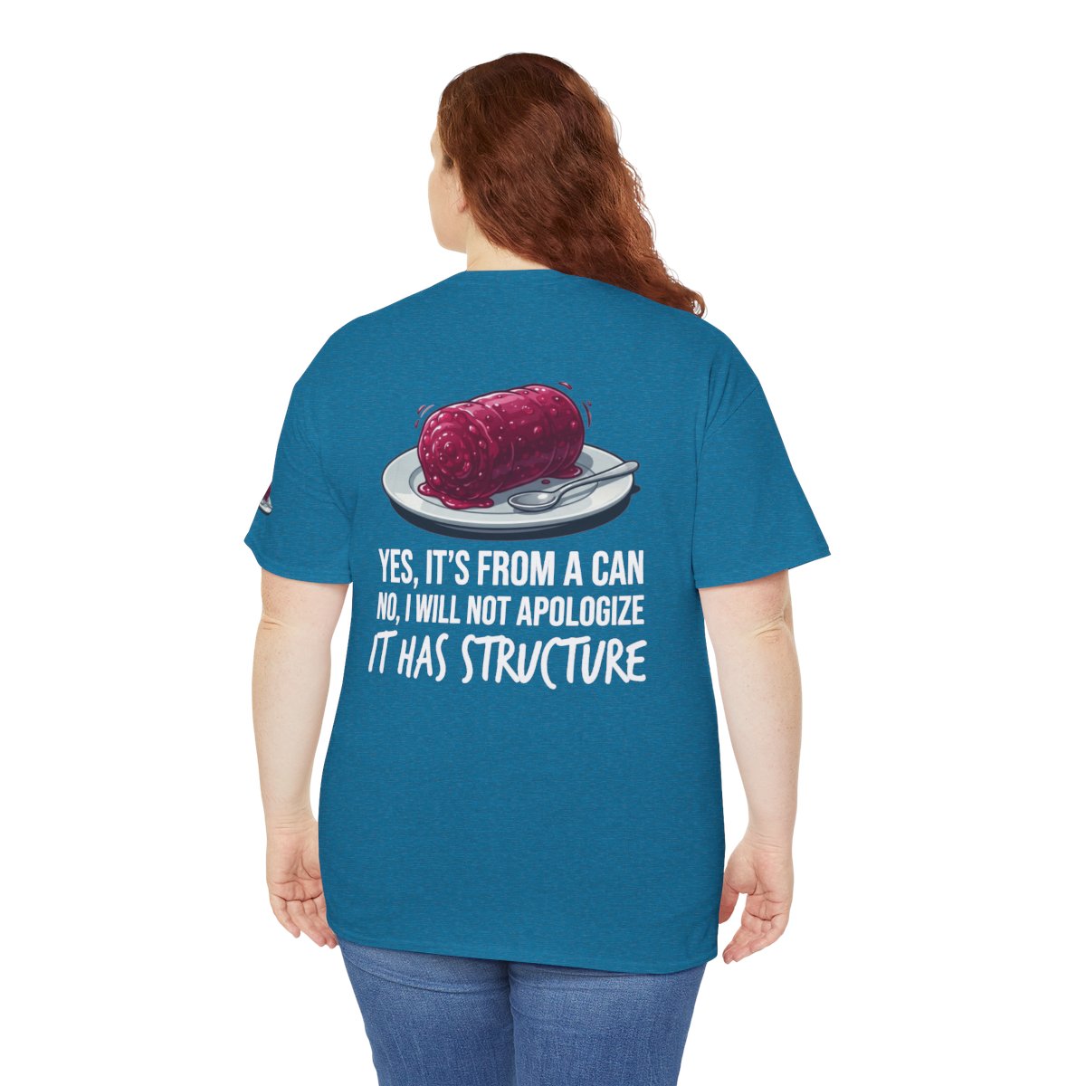 Color: Antique Sapphire | Yes It's From A Can Premium Graphic Tee