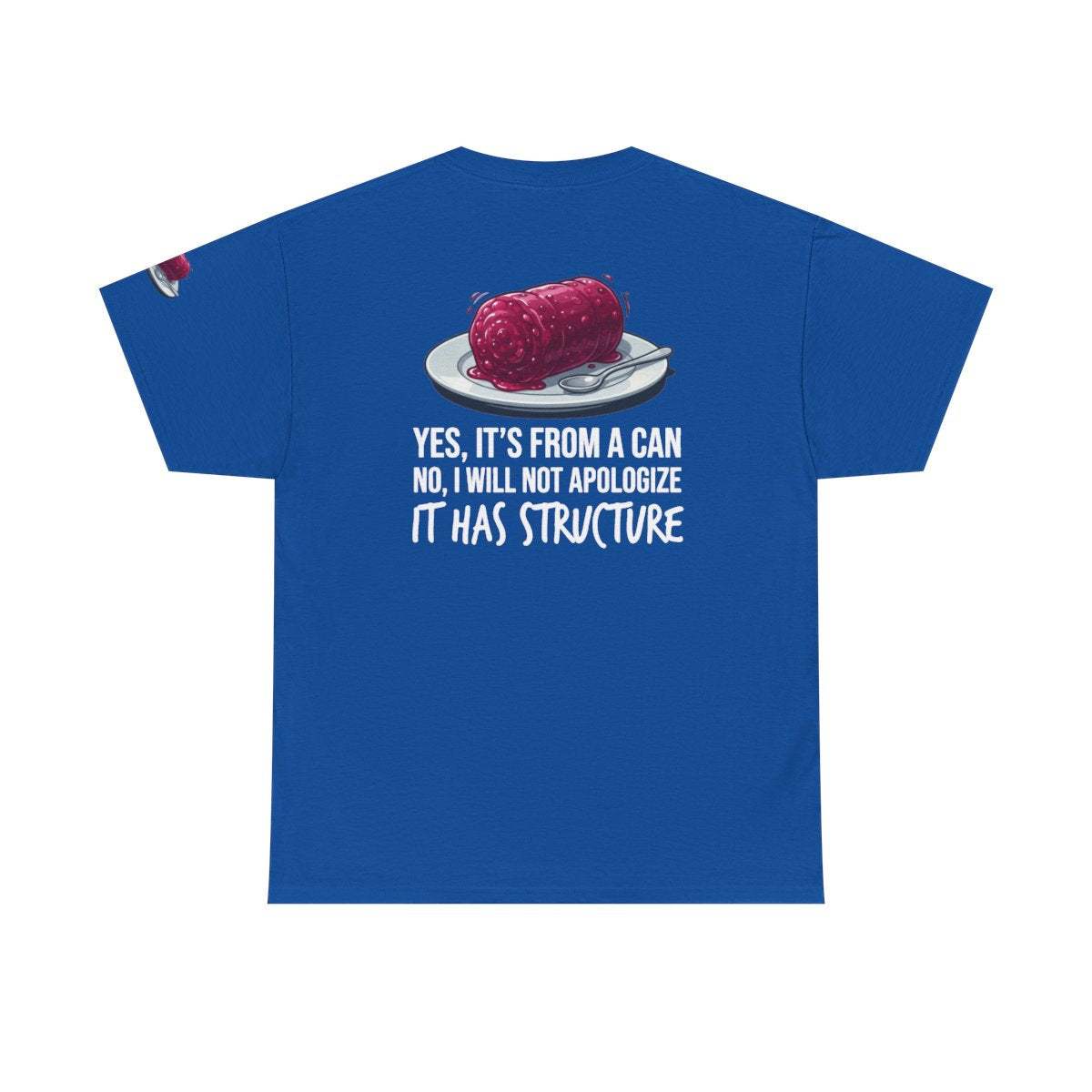 Color: Royal | Yes It's From A Can Premium Graphic Tee