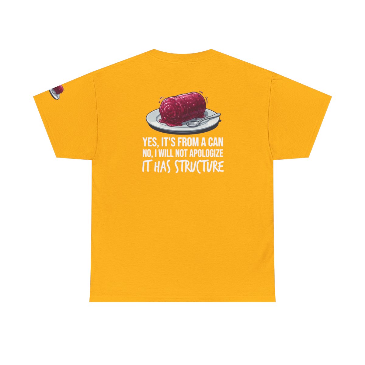 Color: Gold | Yes It's From A Can Premium Graphic Tee