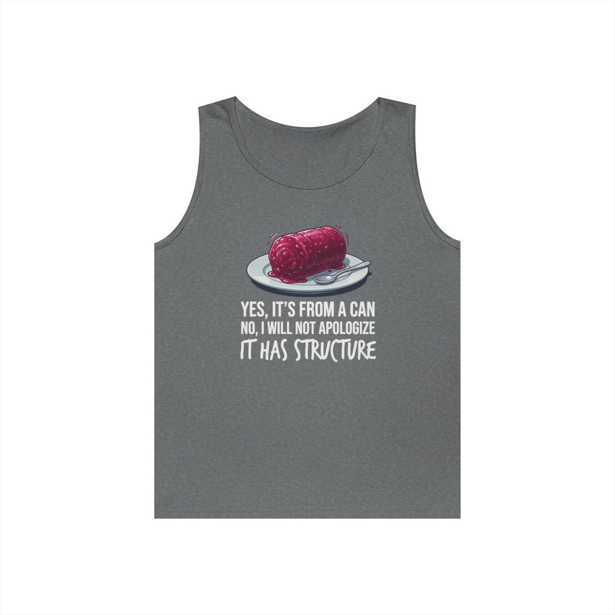 Color: Graphite Heather | Yes It's From A Can Tank Top