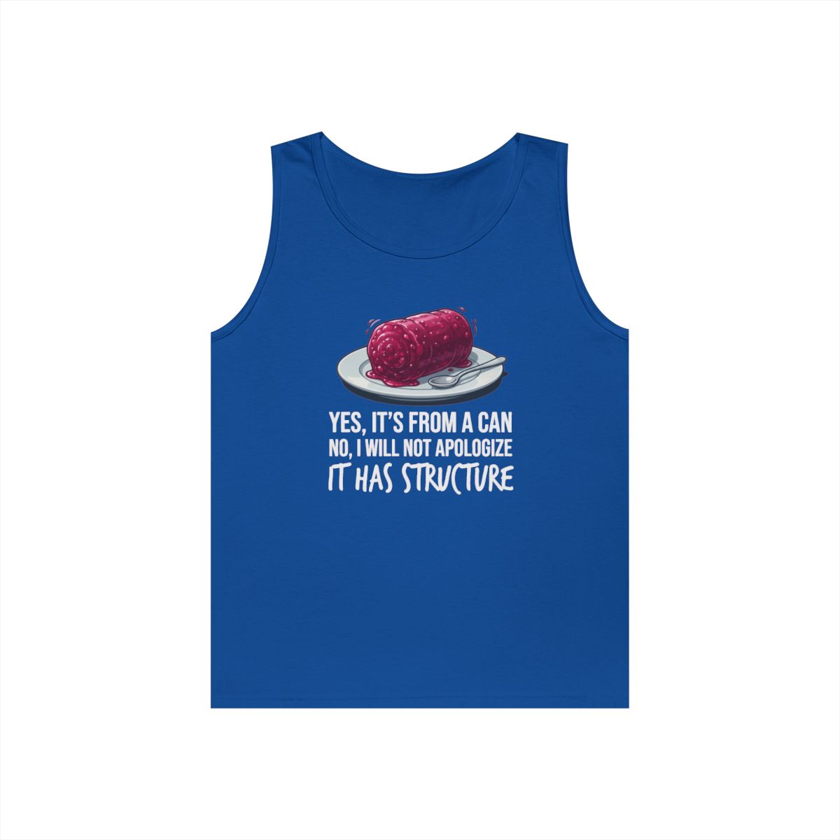Color: Royal | Yes It's From A Can Tank Top
