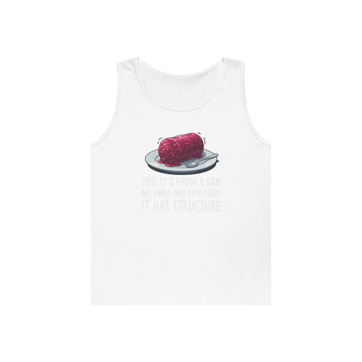 Color: White | Yes It's From A Can Tank Top