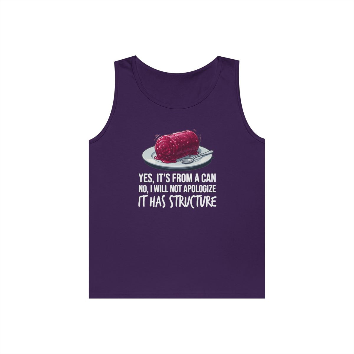 Color: Purple | Yes It's From A Can Tank Top