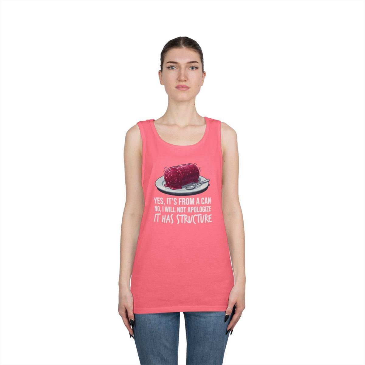 Color: Safety Pink | Yes It's From A Can Tank Top