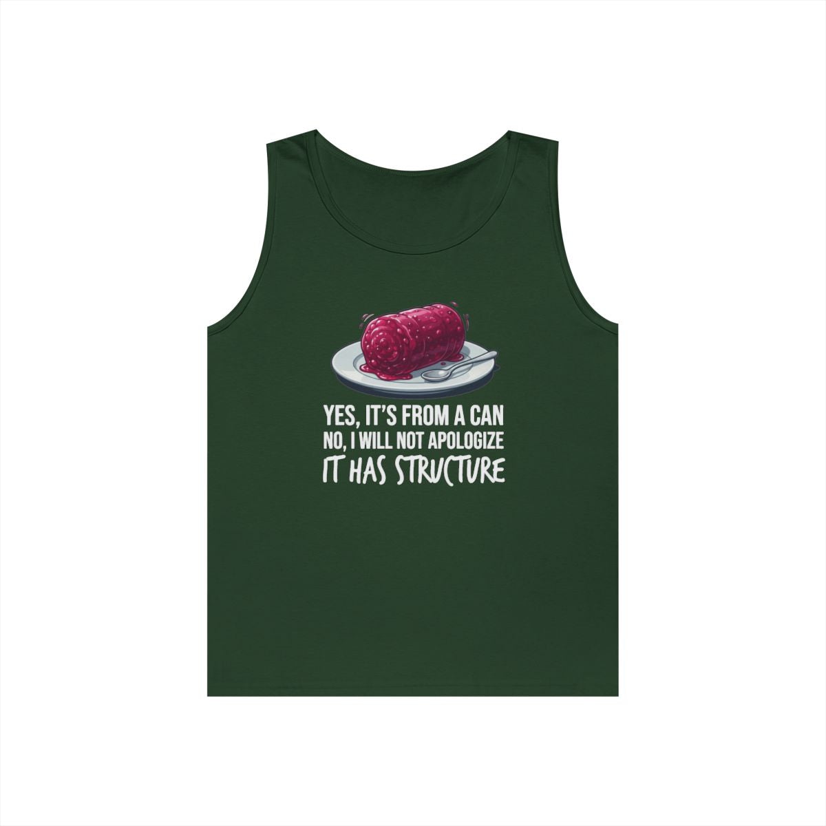 Color: Forest Green | Yes It's From A Can Tank Top