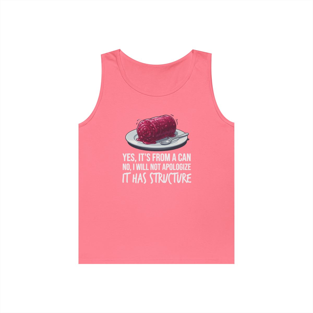 Color: Safety Pink | Yes It's From A Can Tank Top