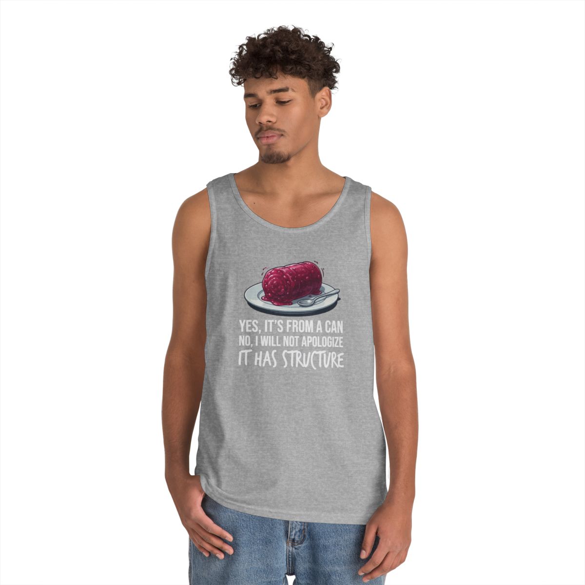 Color: Sport Grey | Yes It's From A Can Tank Top