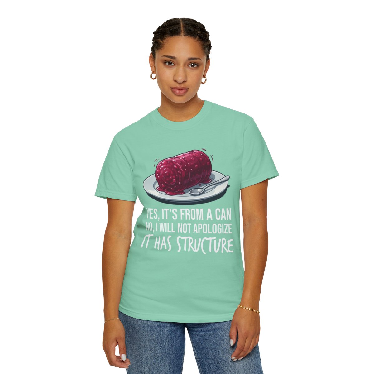 Color: Island Reef | Yes It's From A Can Unisex Garment-Dyed Tee