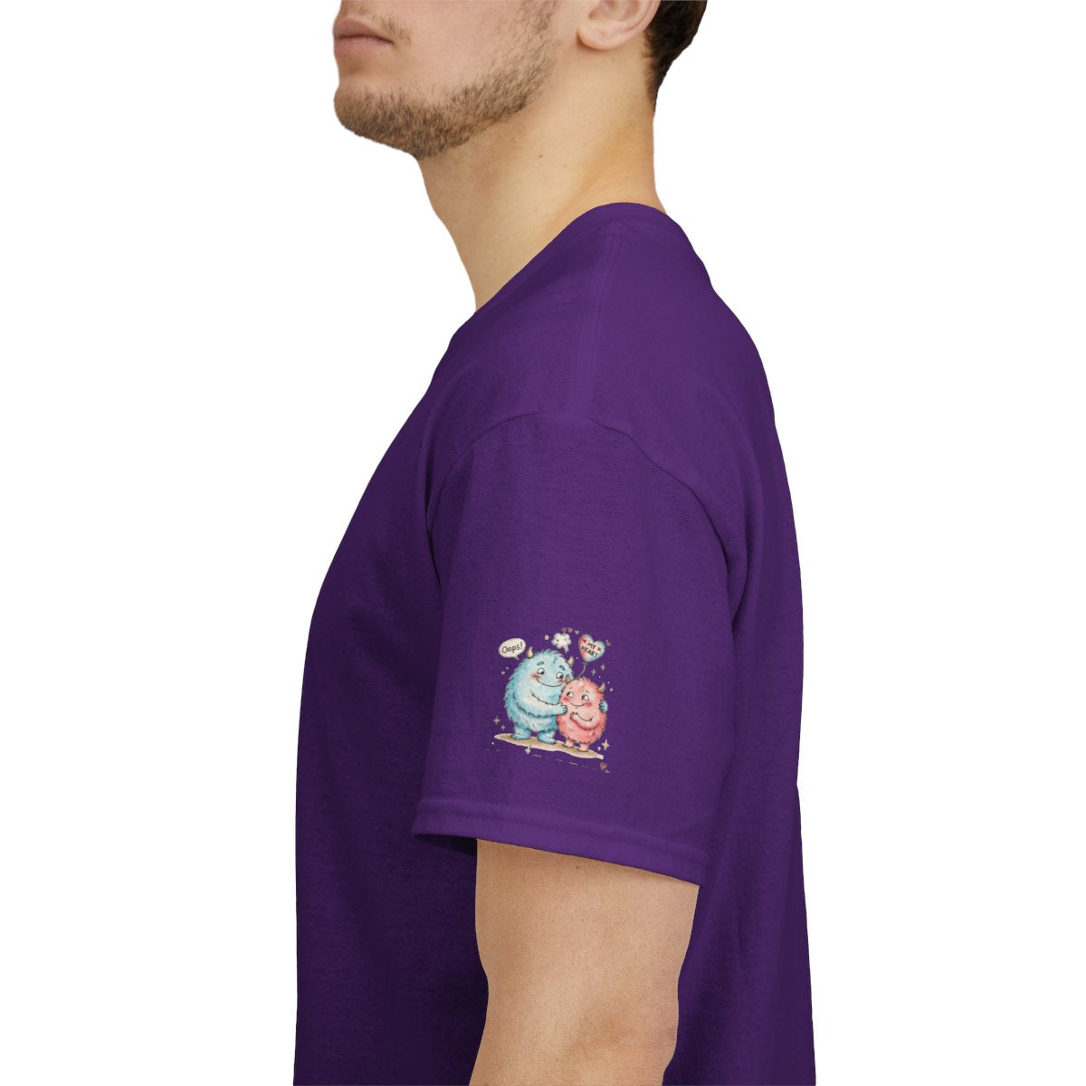 Color: Purple | You Farted All Rights To My Heart Premium Graphic Tee