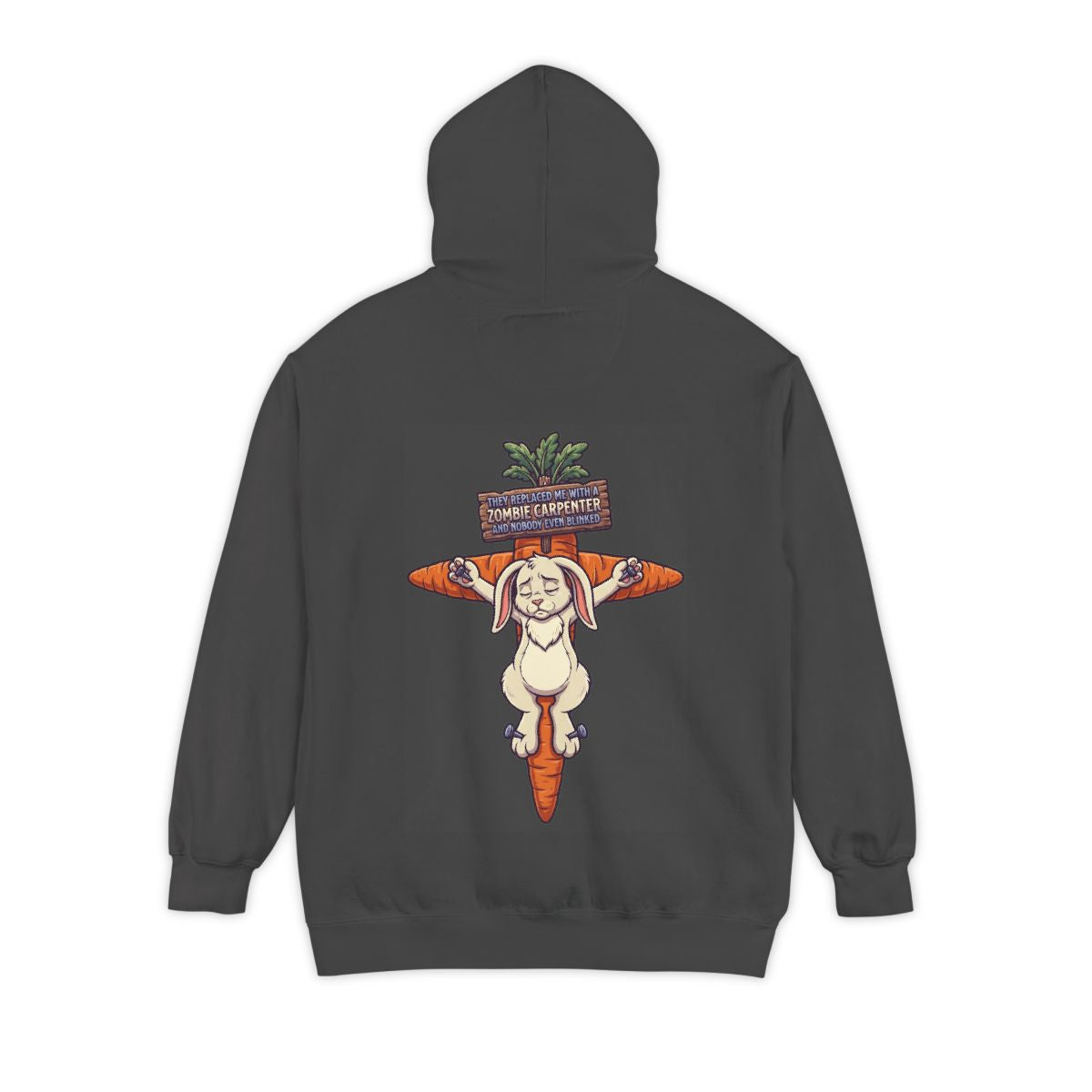 Color: Pepper | Zombie Carpenter Garment-Dyed Hoodie