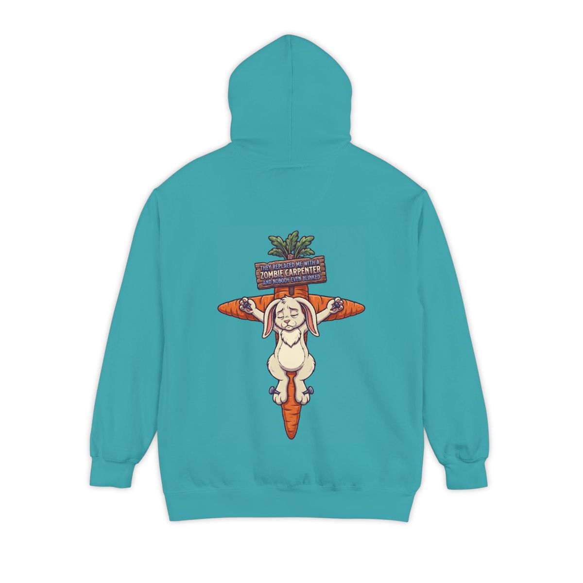Color: Seafoam | Zombie Carpenter Garment-Dyed Hoodie
