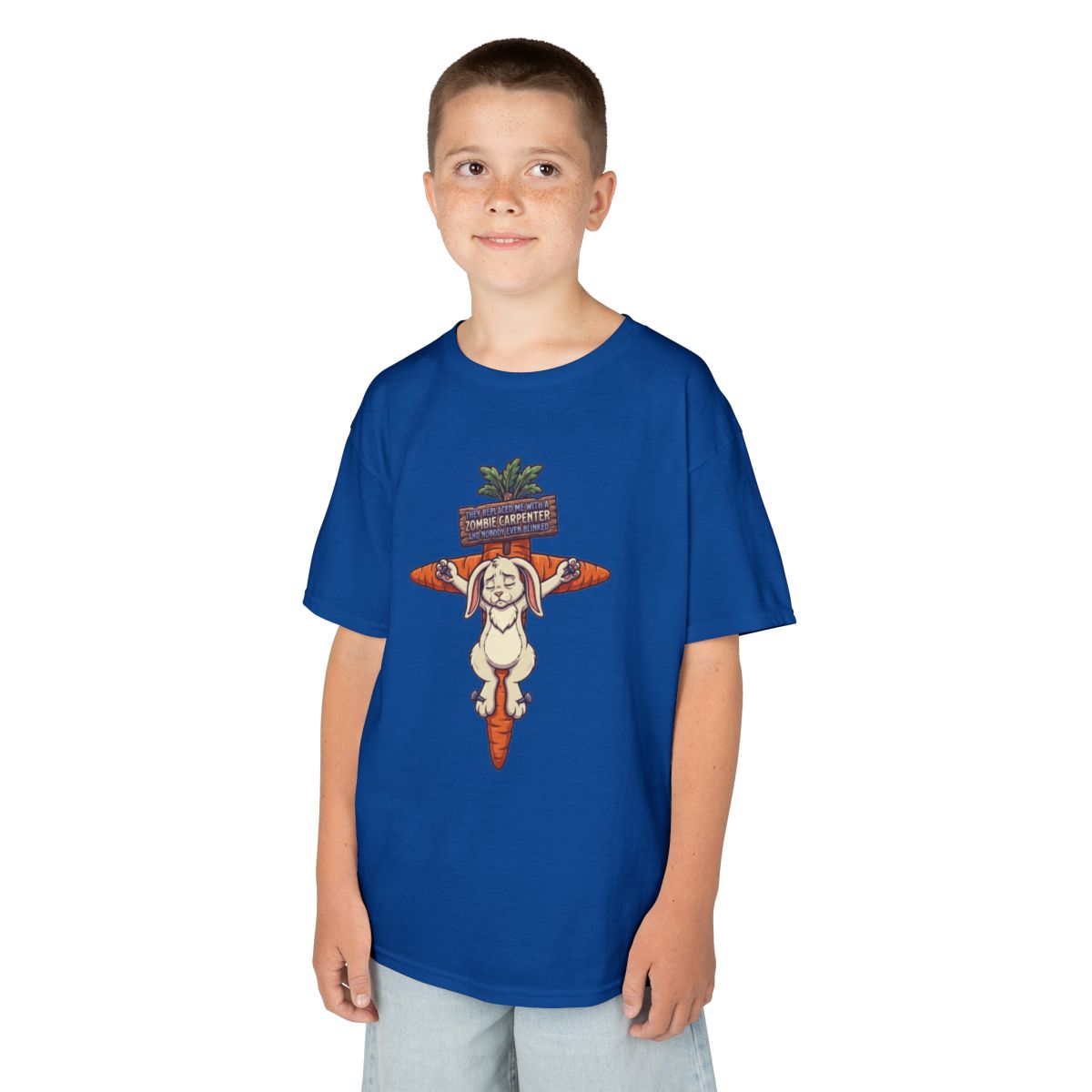 Color: Royal | Zombie Carpenter Kids Tee