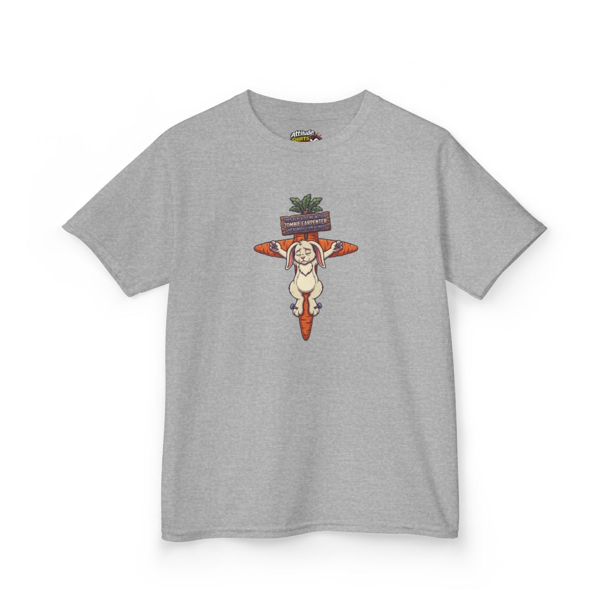 Color: Sport Grey | Zombie Carpenter Kids Tee
