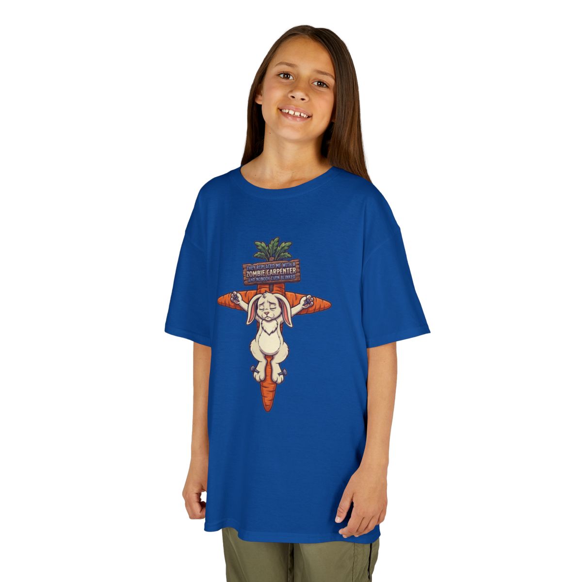 Color: Royal | Zombie Carpenter Kids Tee