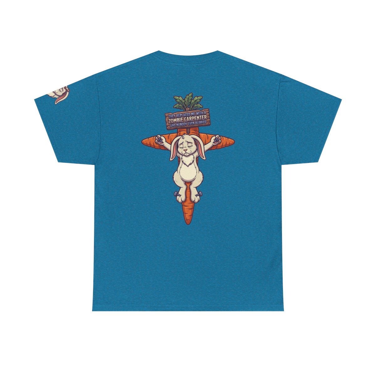Color: Antique Sapphire | Zombie Carpenter Premium Graphic Tee