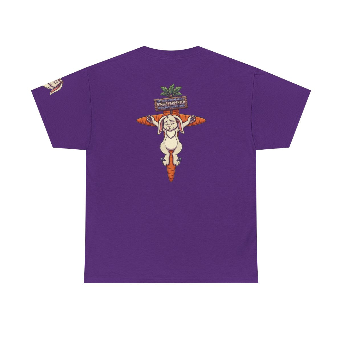 Color: Purple | Zombie Carpenter Premium Graphic Tee