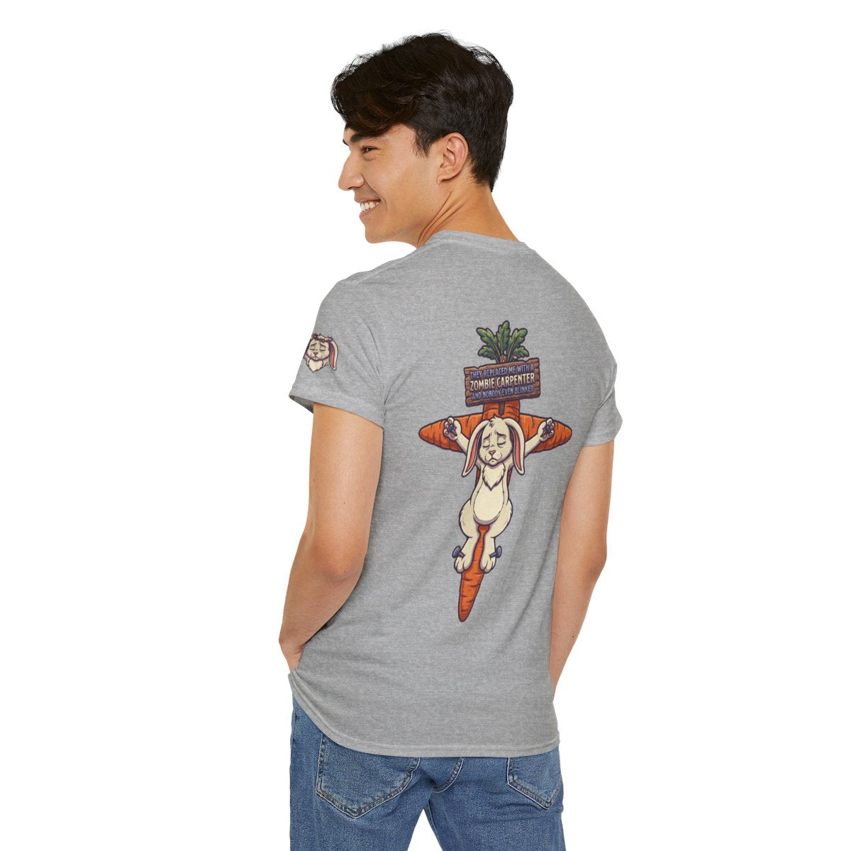 Color: Sport Grey | Zombie Carpenter Premium Graphic Tee