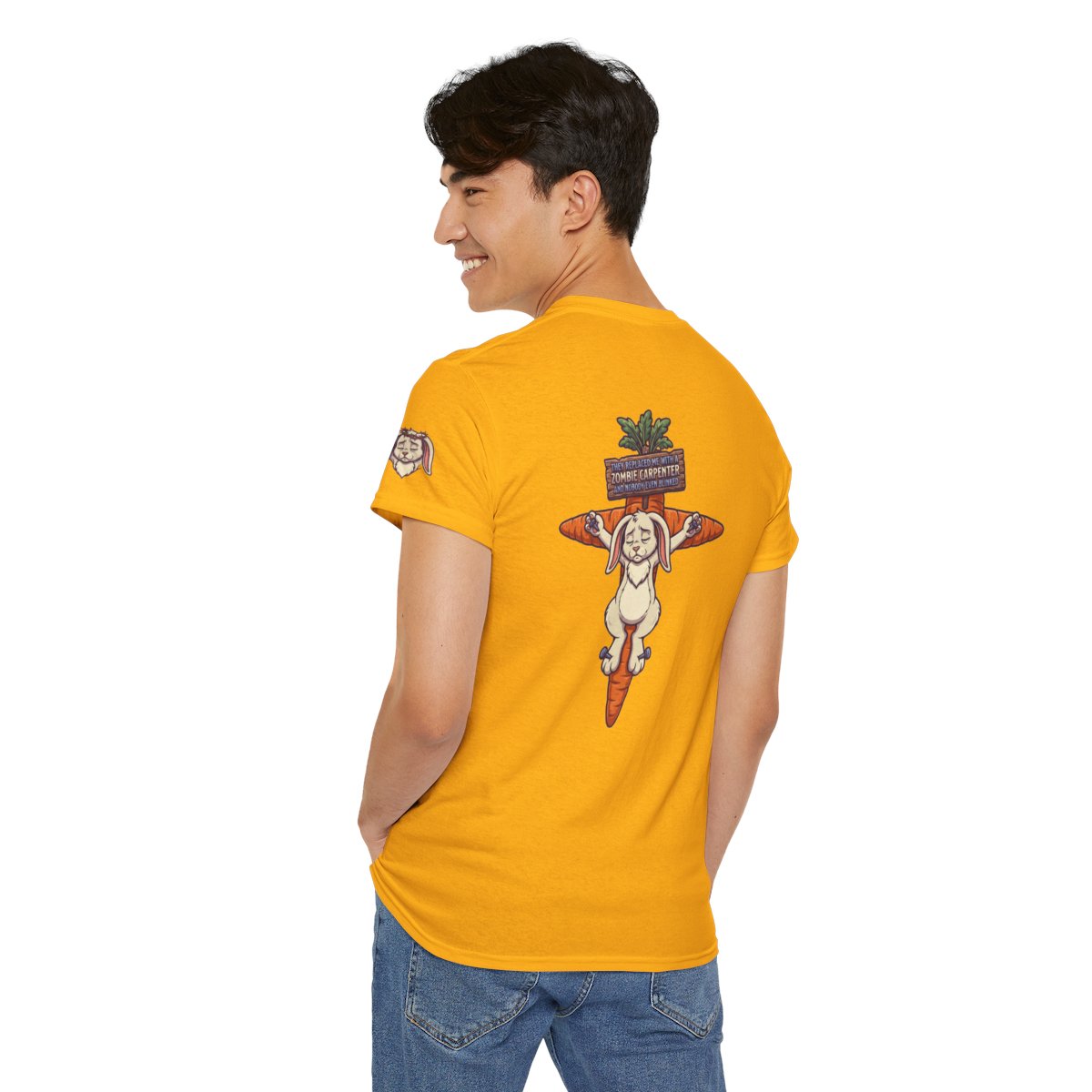 Color: Gold | Zombie Carpenter Premium Graphic Tee