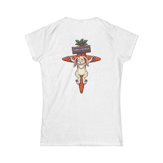 Color: White | Zombie Carpenter Women's Tee